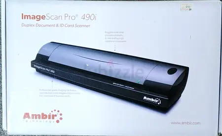 IMAGE SCAN PRO 490i Duplex Document ID Card Scanner