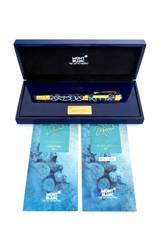 Montblanc Patron Series 1995 Prince Regent Limited Edition Fountain Pen 18K Nib