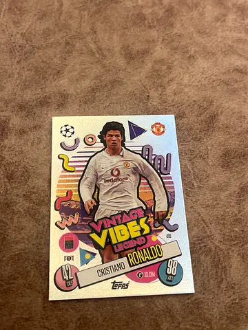 Match attack cards - vintage vibes ronaldo