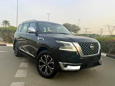 Nissan patrol V8 LE platinum 2020. Gcc, full option