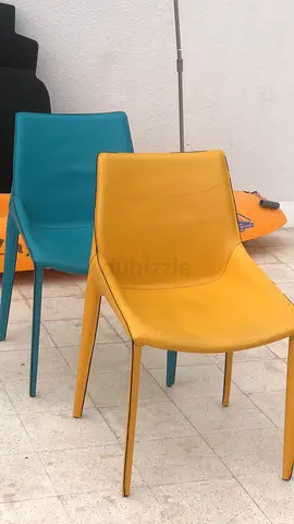 Vibrant Set of Modern Dining Chairs
