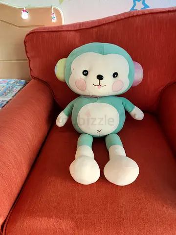 Soft toy ..  character green  stuffed soft and silky