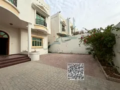 For annual rent villa on Al Hira beach, 4 bedrooms, spacious yard, and maid's room