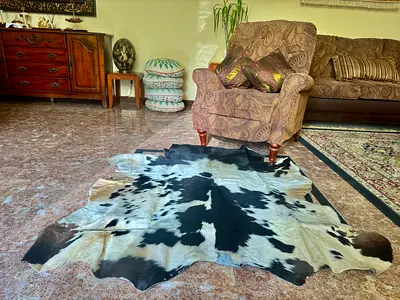 Cowhide rug