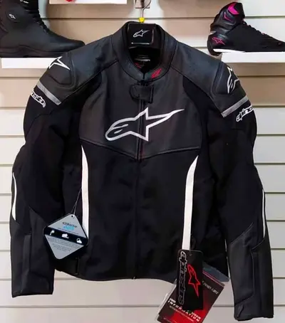 Alpinestars Motorbike Racing Textile Track Jacket.