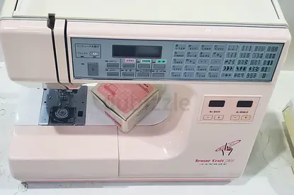 janome sensor craft 7200 pink