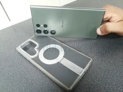 Samsung Galaxy S23 Ultra with Protective Case