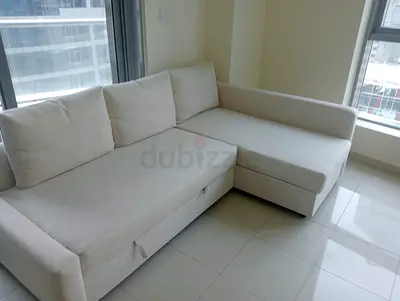 Comfortable L-Shaped Sofa with Storage