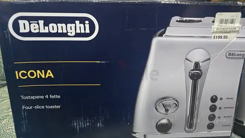DeLonghi Icona Four-Slice Toaster