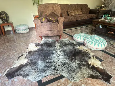 Cowhide rug