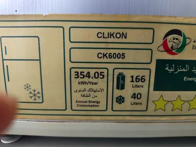 Clikon CK6005 Energy Efficient Refrigerator
