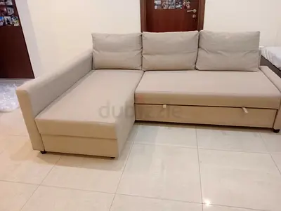 Comfortable L-Shaped Sofa with Storage