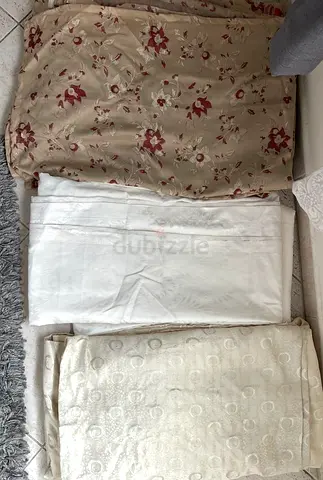 8 -peices -Curtains for sale in excellent condition —3 types