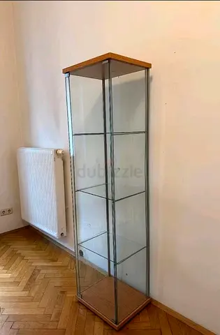 IKEA detlof glass cabinet