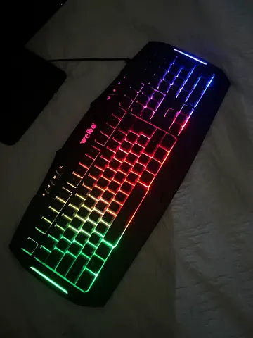 Weibo LED gaming keyboard