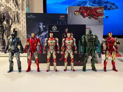 Iron man 1/12 action figure