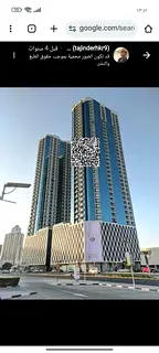 For annual rent in Ajman, a 3-bedroom apartment with a living room is available in Al Waha Tower, ov