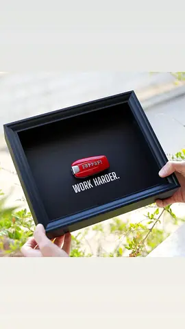 Unique Motivational Desk Piece: Work Harder