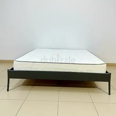 Affordable Ikea Bed - Missing Head Part, Price Includes Mattress.