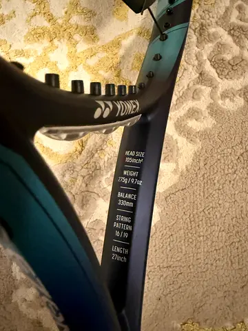 Selling a brand new Yonex tennis racket, in perfect condition. Never played with
