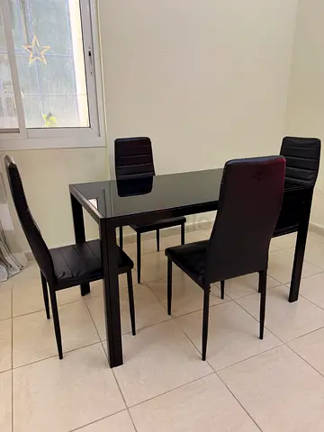 Modern Dining Table Set with Chairs