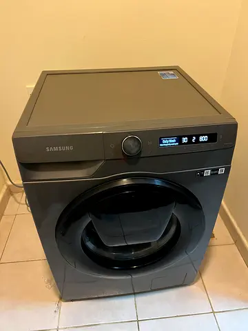 Samsung 9Kg Front Load Washing Machine With Ecobubble, Ai Control And Add Wash,