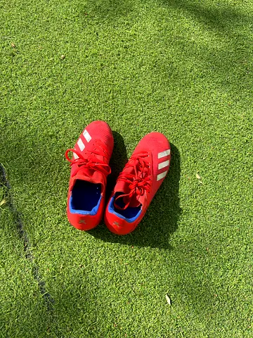 Adidas Red Soccer Cleats in Great Condition