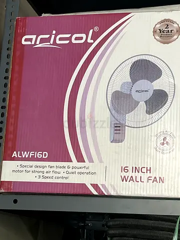 Aricol 16 Inch Wall Fan - Powerful and Stylish Design