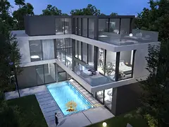 "The gateway to your kingdom overlooks the forest: 4 bedrooms with royal spaces and breathtakin