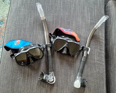 Aqua Lung Snorkeling Gear Sets (x2)- Perfect for Your Underwater Adventures!