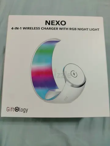 Nexo 4-in-1 Wireless Charger with RGB Night Light