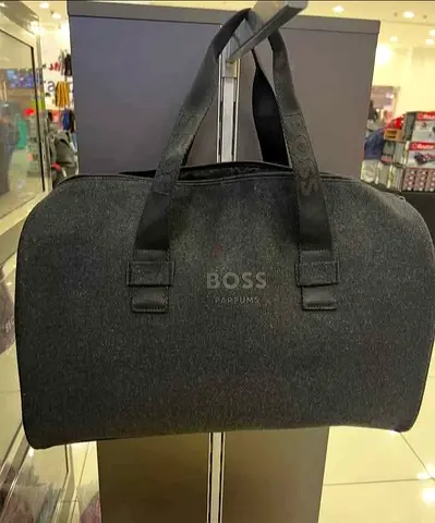 Stylish BOSS Parfums Duffel Bag
