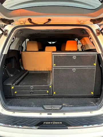 Camping storage box for Toyota Fortuner