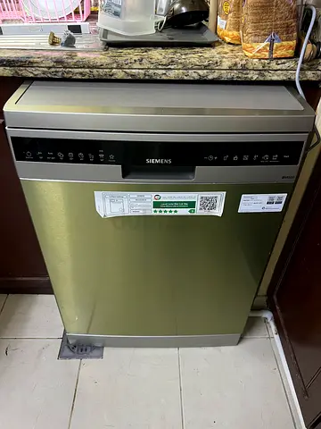 Siemens iQ500 Freestanding Dishwasher Stainless Steel SN25EI38CM