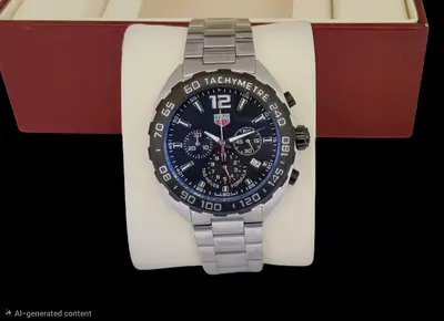 Stylish TAG Heuer Mens Watch with Chronograph Functionality