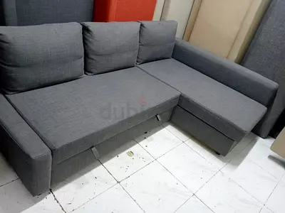 Modern Gray L-Shaped Sofa for Sale