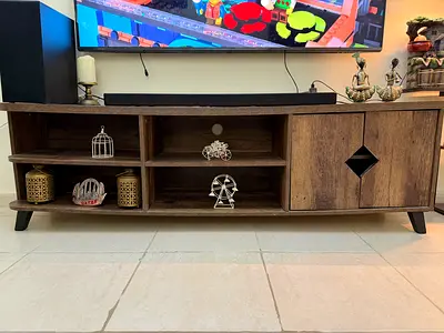 Stylish Wooden Entertainment Center(TV unit)