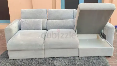 Same like new Condition IKEÀ Eskelstuna Sofa Bed with Storage