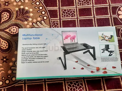 Aluminium Multifunctional Laptop Table