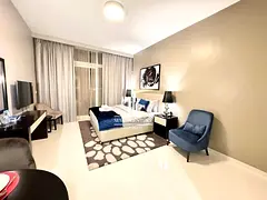 Fully Furnished Studio |Golf Course View | Rented