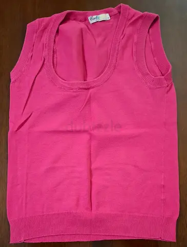 Winter Round Shape Vest جيليه شتوي