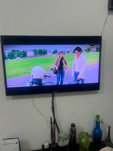 Sleek LED TV and music system for Sale