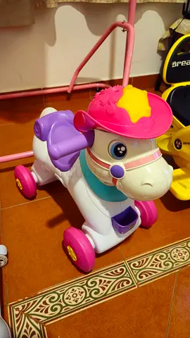 Colorful Push Pony Toy for Kids