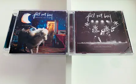 2 Fall Out Boy Music CD’s