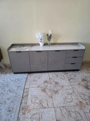 8 sitter table and chairs set with buffet and coffee table