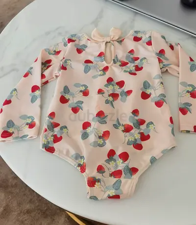 HnM baby girl swim suit for 6-12 months new