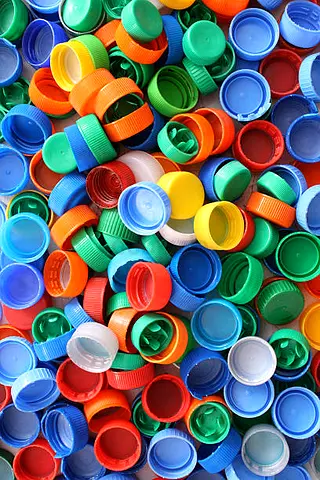 Colorful Bottle Caps Collection