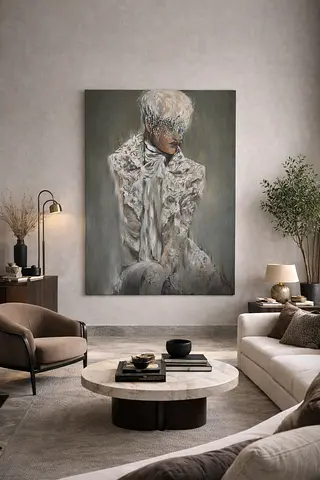 Classifieds: Stranger – Hand painted Art | Oil on Canvas | 100×130 cm ...