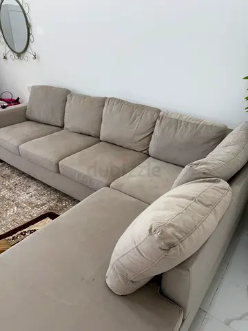 Modern 6-Seater Sofa – Like New (Used Less Than 5 Months)