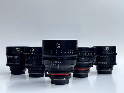 Xeen cinema lenses 16mm - 24mm - 35mm - 50mm - 85mm
